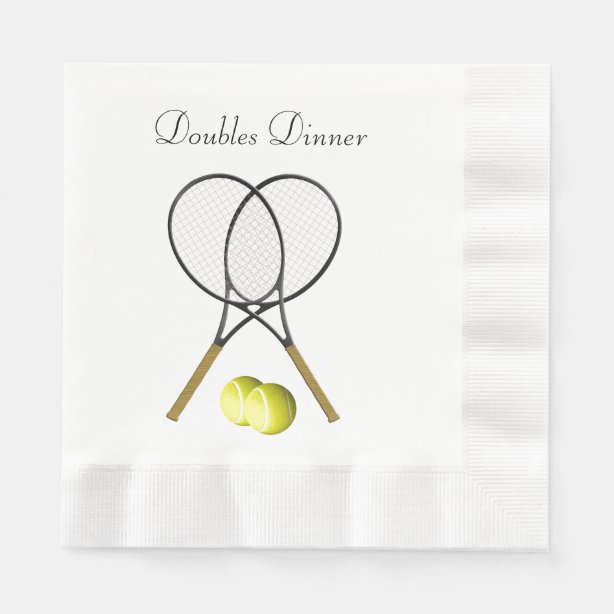 Tennis Napkins Zazzle