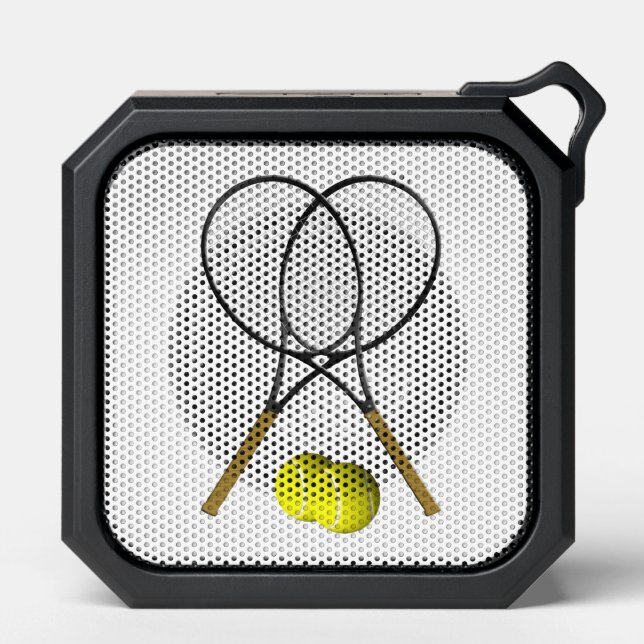 Doubles Tennis Sport Theme Bluetooth Speaker (Front)