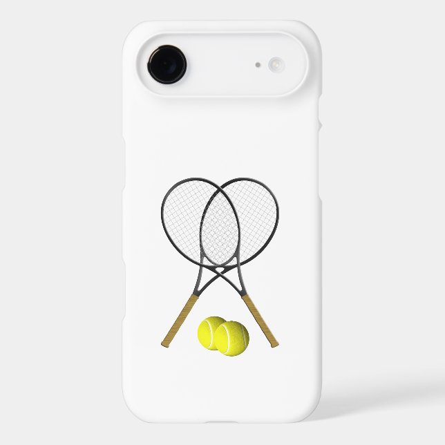 Doubles Tennis Sport Theme Case-Mate iPhone Case (Back)