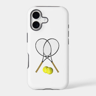 Doubles Tennis Sport Theme iPhone 17 Case