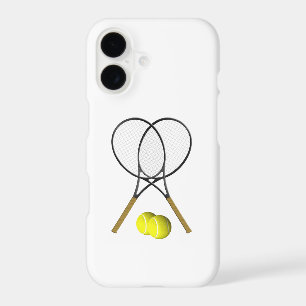 Doubles Tennis Sport Theme iPhone 17 Case