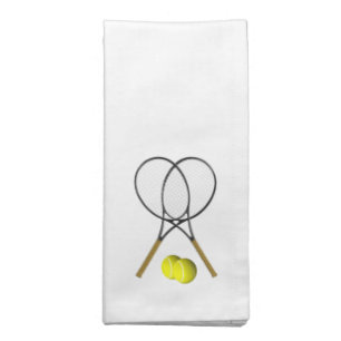 Doubles Tennis Sport Theme Napkin