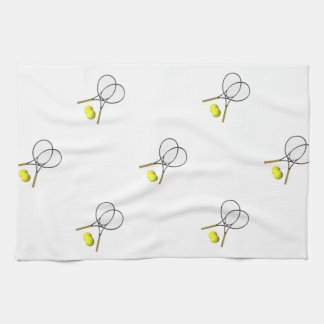 Doubles Tennis Sport Theme Towel