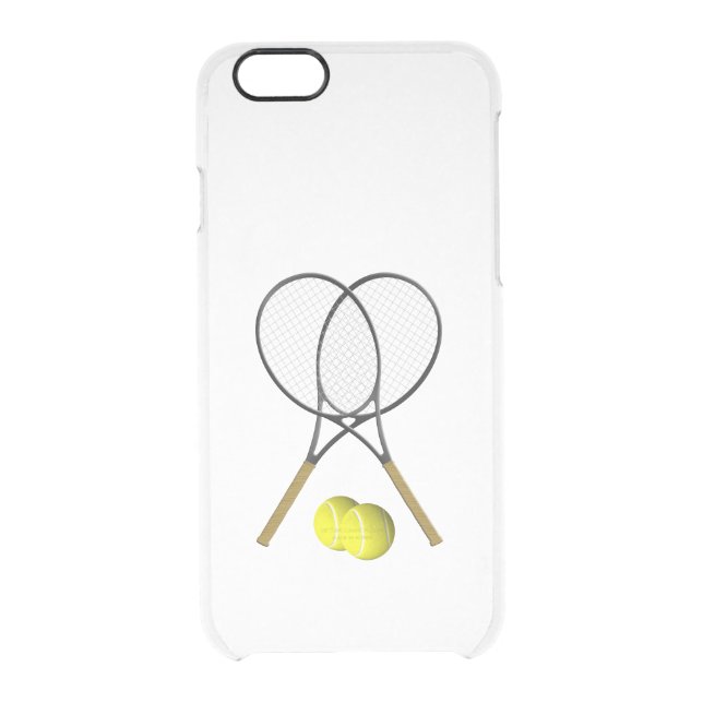 Doubles Tennis Sport Theme Uncommon iPhone Case (Back)