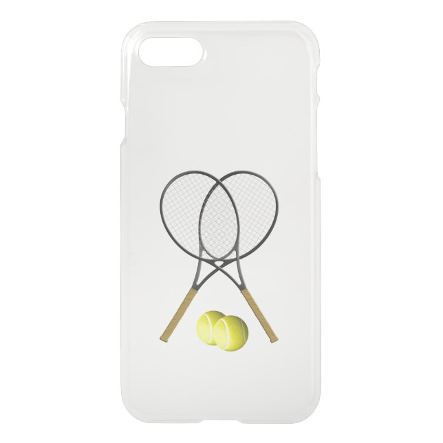Doubles Tennis Sport Theme Uncommon iPhone Case (Back)