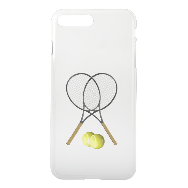 Doubles Tennis Sport Theme Uncommon iPhone Case (Back)
