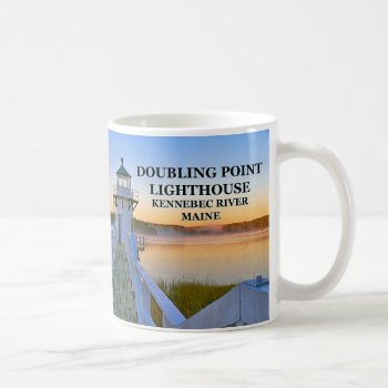 Doubling Point Lighthouse  Maine Mug by LighthouseGuy at Zazzle
