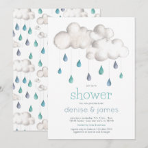 Doubly Cloudy with a chance of a Baby Shower