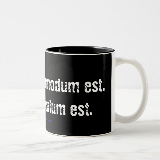 Doubt is uncomfortable. Certainty is ridiculous... Two-Tone Coffee Mug