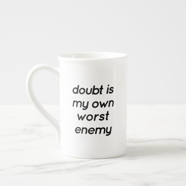 Doubt Specialty Mug (Left)