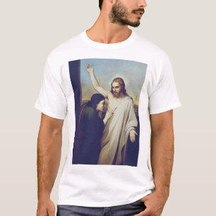 Doubting Saint Thomas by Silvestro Lega  T-Shirt