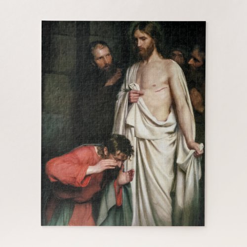 Doubting Thomas by Carl Bloch Jigsaw Puzzle