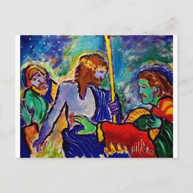 Doubting Thomas Postcard (Front)