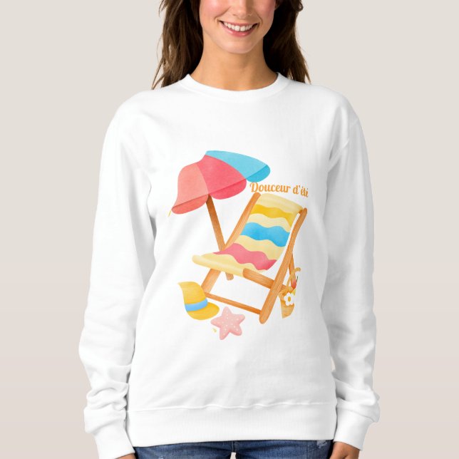 Douceur d'été sweatshirt (Front)