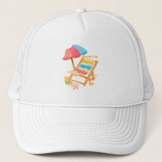 Douceur d'été trucker hat