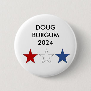 Doug Burgum for President 2024 Button