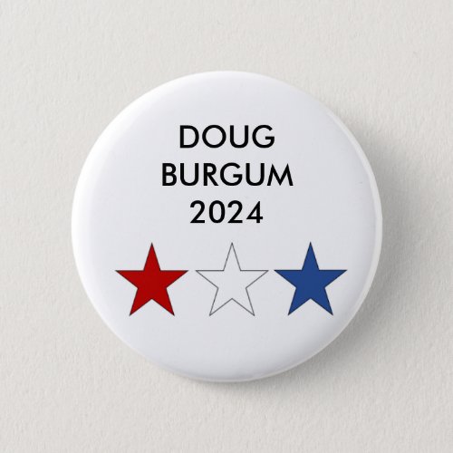 Doug Burgum for President 2024 Button