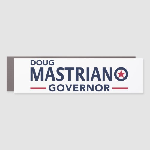 Doug Mastriano for Governor Car Magnet _ White