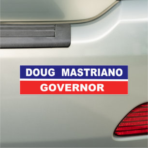 Doug Mastriano Governor Pennsylvania Car Magnet