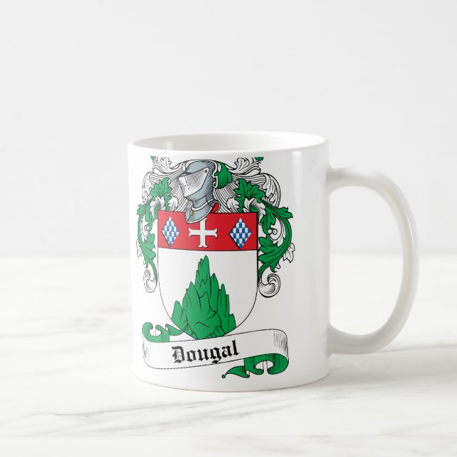 Dougal Family Crest Coffee Mug (Right)