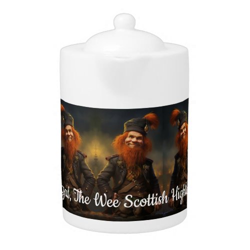 Dougal The Wee Scottish Highlander Teapot