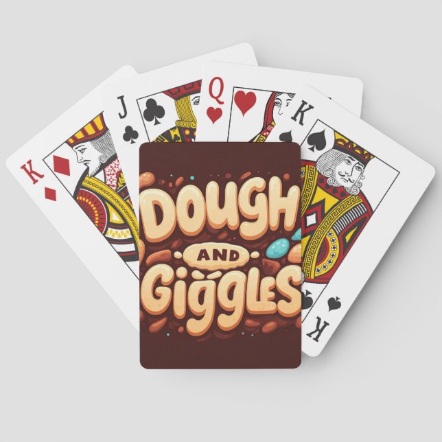 Dough and Giggles  Poker Cards (Back)