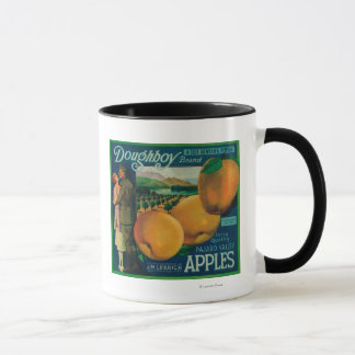 Doughboy Apple Crate LabelWatsonville, CA Mug