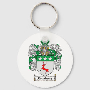 DOUGHERTY FAMILY CREST - DOUGHERTY COAT OF ARMS KEYCHAIN
