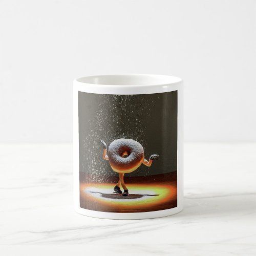 Doughnut Dancing On Stage Coffee Mug