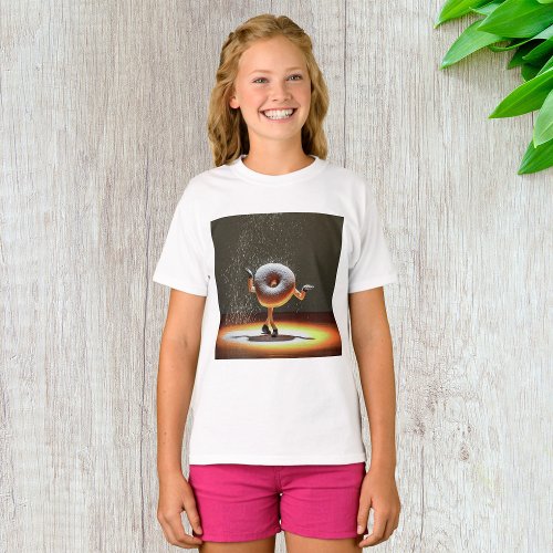 Doughnut Dancing On Stage T_Shirt
