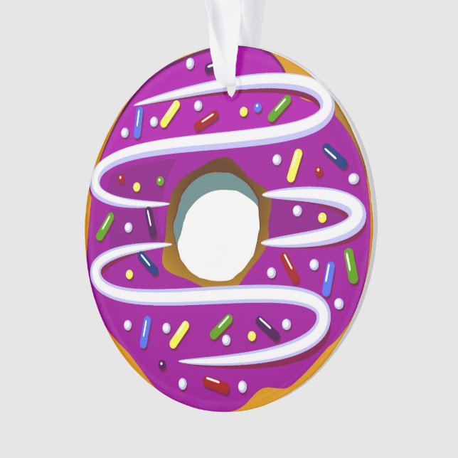 Doughnut / Donut Ornament (Front)