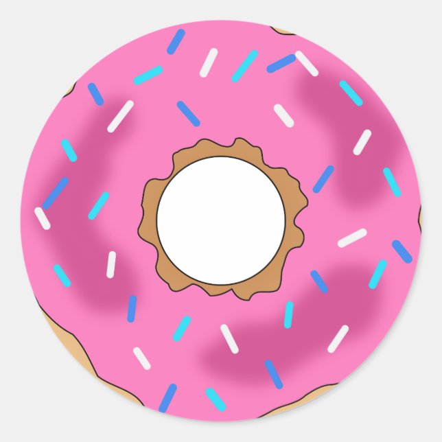 doughnut donut sticker (Front)