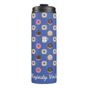 Doughnut King Personalized Thermal Tumbler