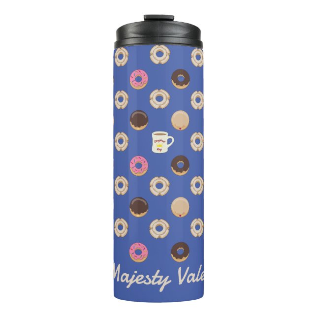 Doughnut King Personalized Thermal Tumbler (Front)