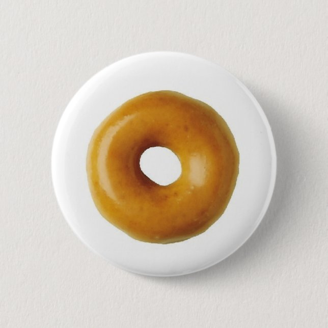 Doughnut Pinback Button (Front)