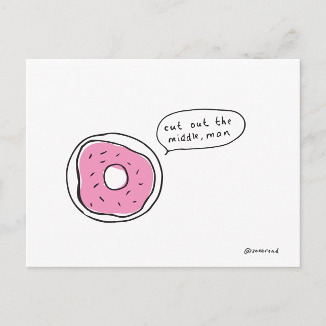 doughnut postcard (Front)