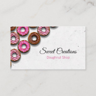 Doughnut Shop - Donut Shop Business Card