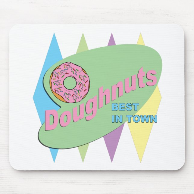 doughnut shop mouse pad (Front)