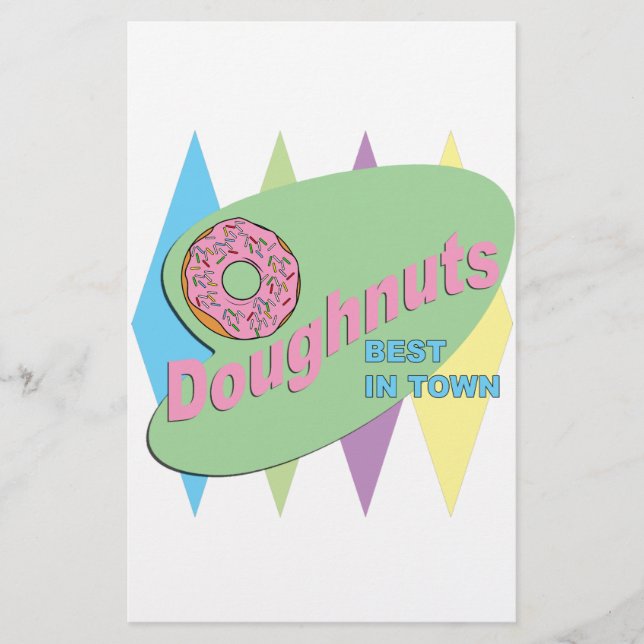 doughnut shop stationery (Front)
