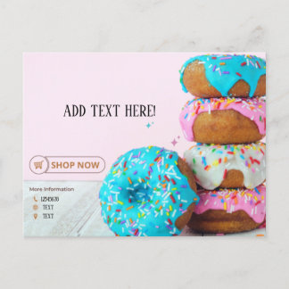 DOUGHNUT SHOP Thank you cards