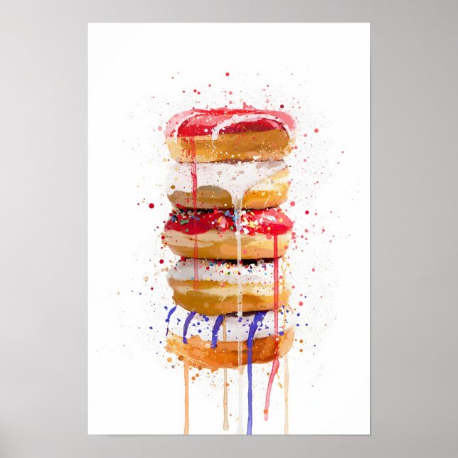Doughnut Stack Poster (Front)