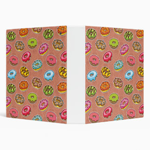 Doughnuts  3 ring binder