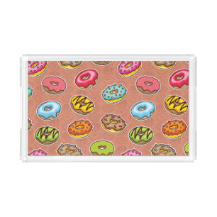 Doughnuts  acrylic tray