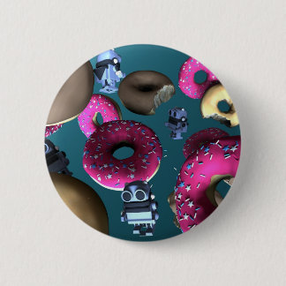 Doughnuts and Toy Robot 03 Button