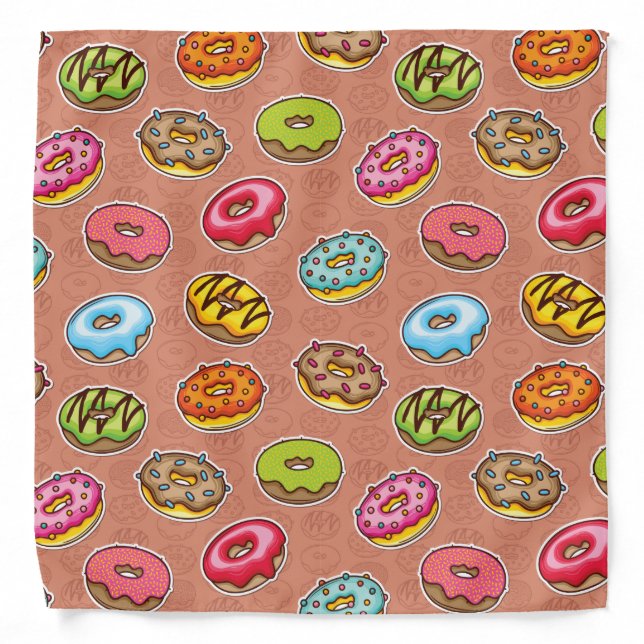 Doughnuts  bandana (Front)