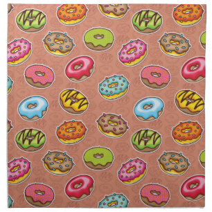 Doughnuts  cloth napkin
