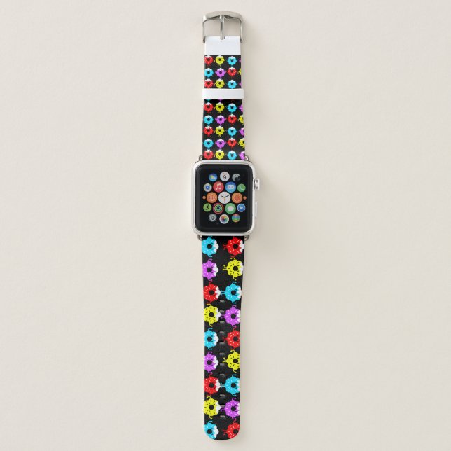Doughnuts Donut Lovers Apple Watch Band (Front)