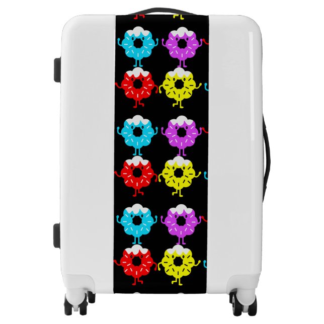 Doughnuts Donut Lovers Luggage (Front)