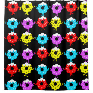 Doughnuts Donut Lovers Shower Curtain