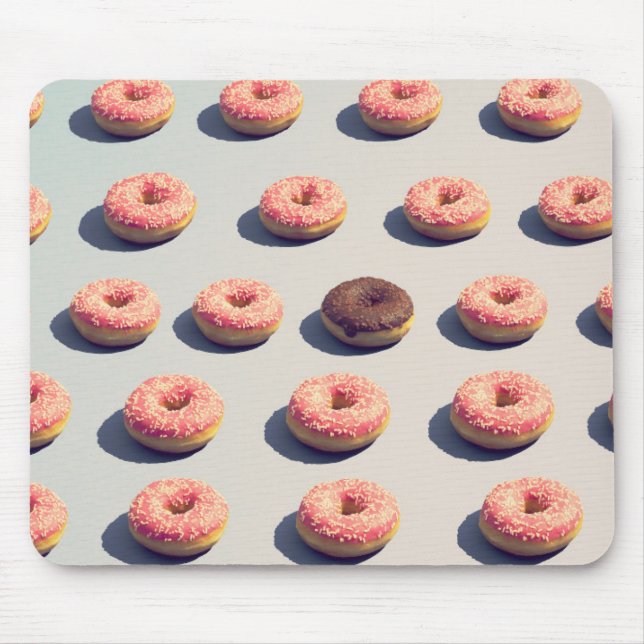 Doughnuts In A Group Mouse Pad (Front)